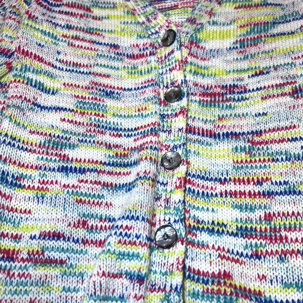 United States Sweaters Multicolor Knit‎ Cardigan Sweater Womens Medium Boho Cozy